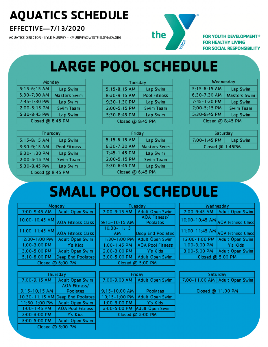 AQUATICS YMCA of Greater Westfield